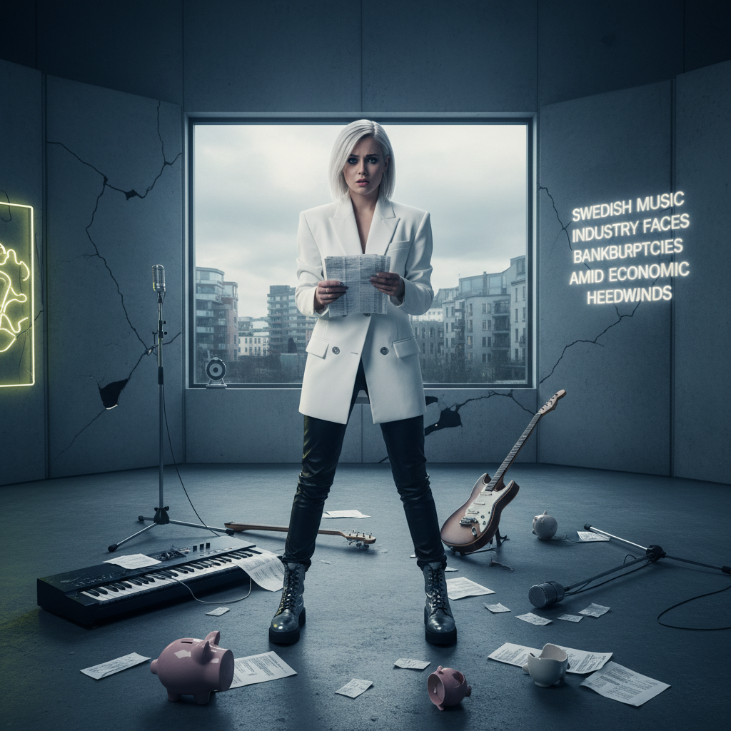 Swedish Music Industry Faces Rising Bankruptcies Amid Economic Headwinds