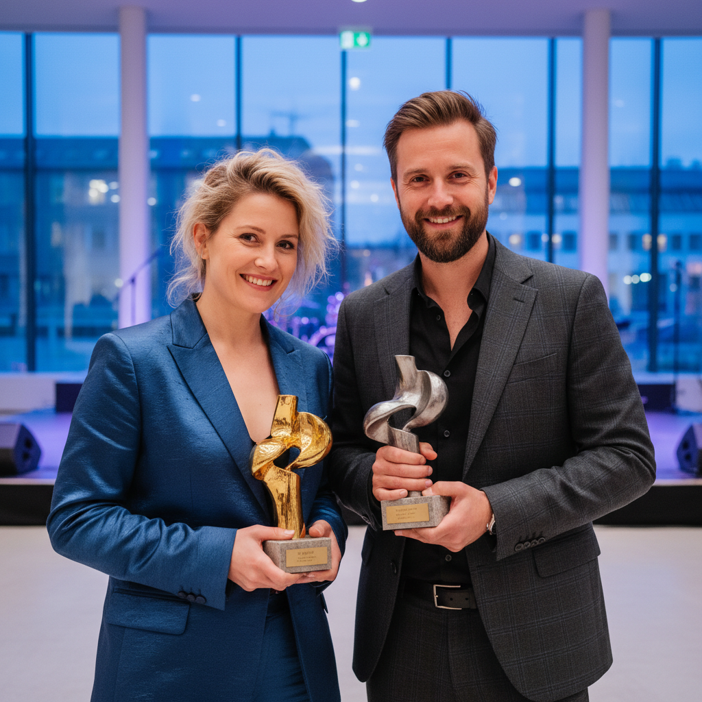 Irya Gmeyner and Martin Hederos Honored with Riagalan Music Prize for "Händelser vid vatten" Soundtrack
