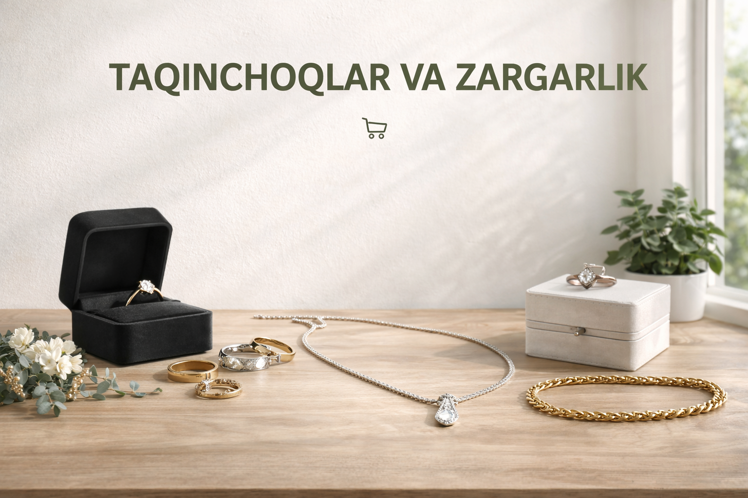 💍 Taqinchoqlar va Zargarlik