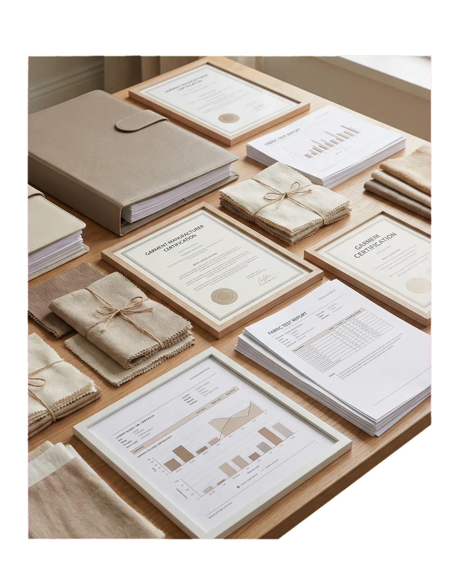 Certifications and compliance placeholder visual for Rui Yun company introduction