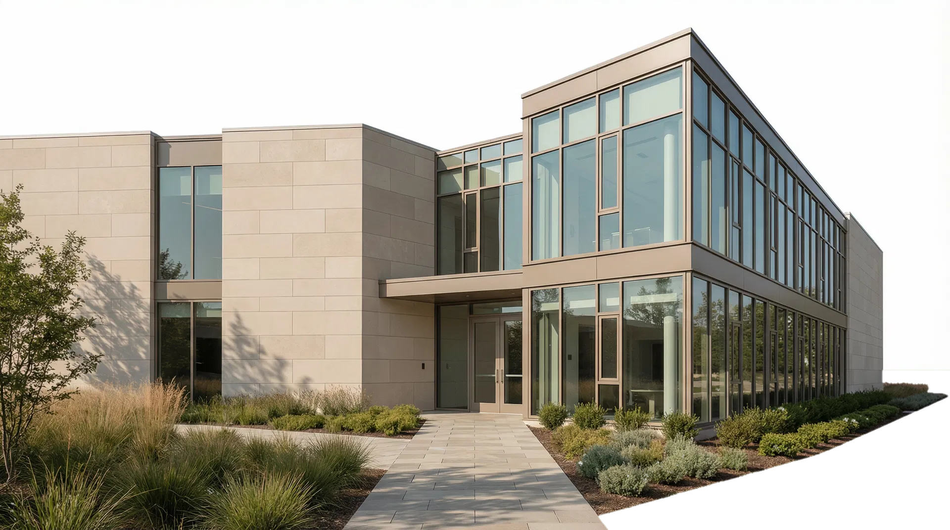 Factory exterior placeholder visual reinforcing Rui Yun's premium company presentation