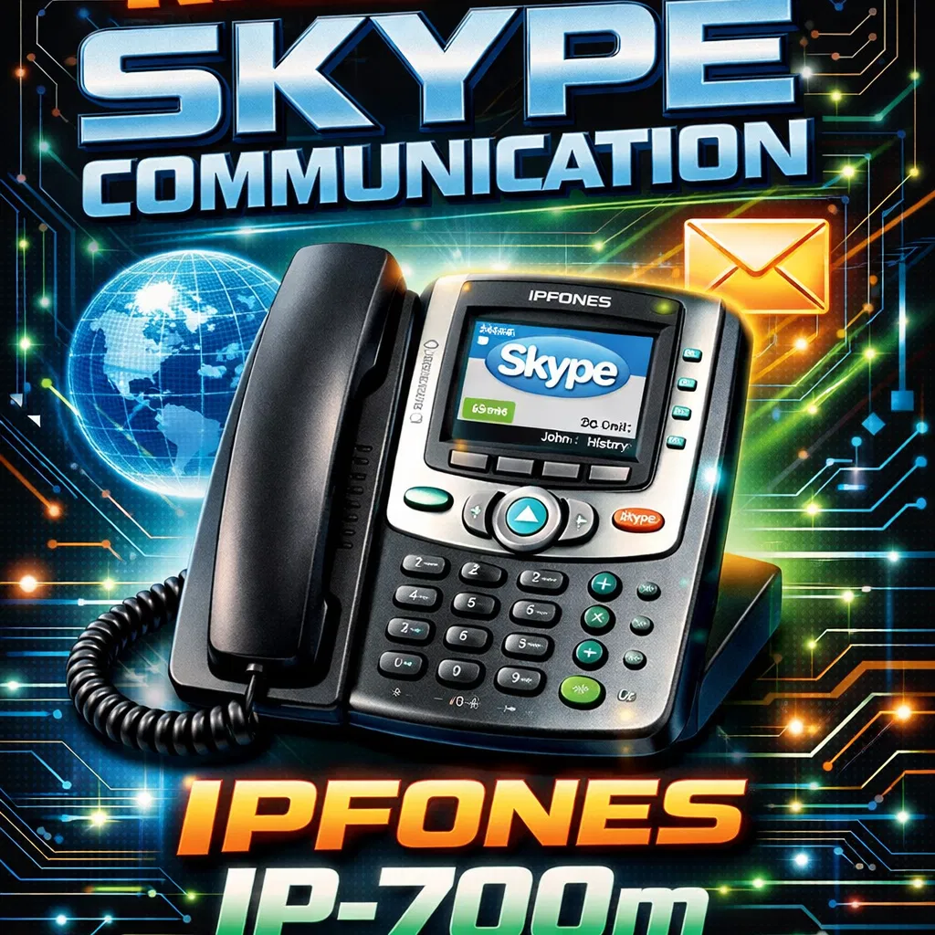Skype Communication Promotional Poster