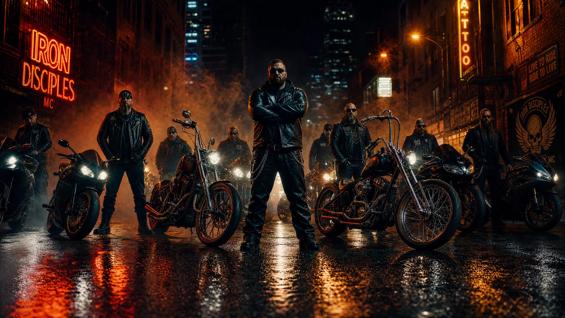 Motorcycle crew