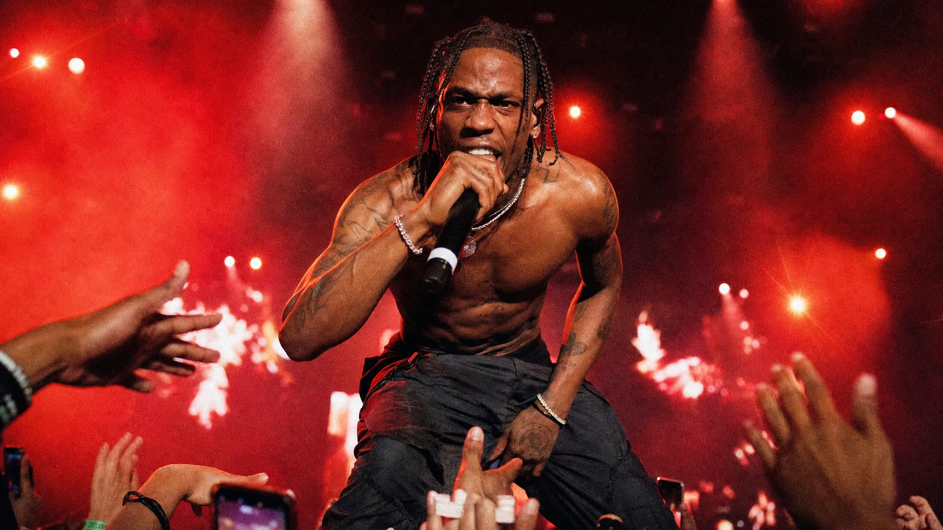 Stage front performance
