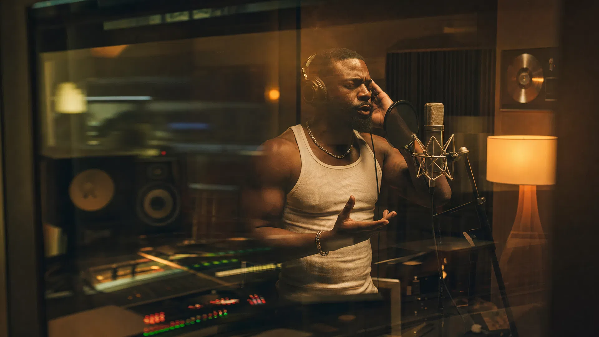 Studio session
