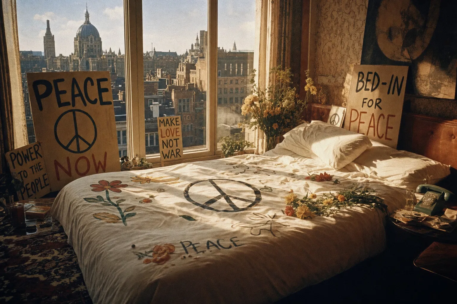 Peace & Revolution era illustration