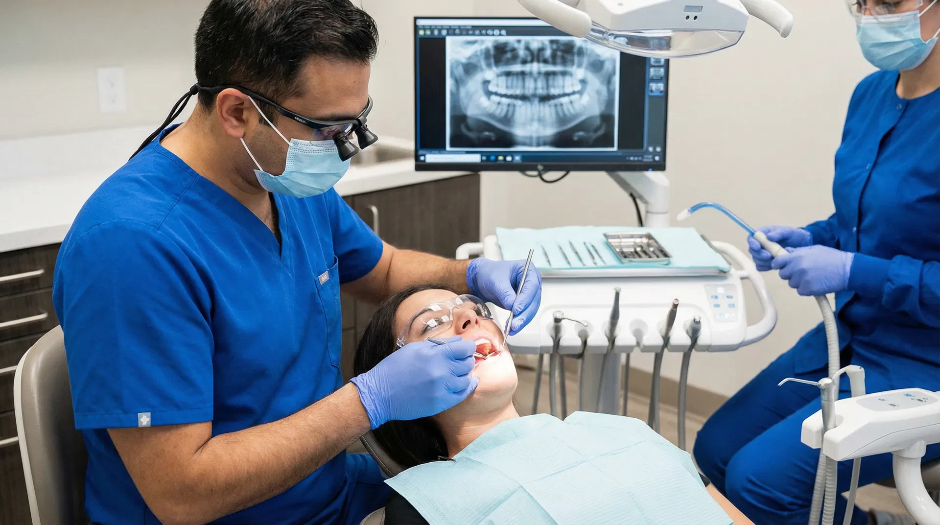 Gum disease treatment at Dr. Ahmed Nurein's clinic