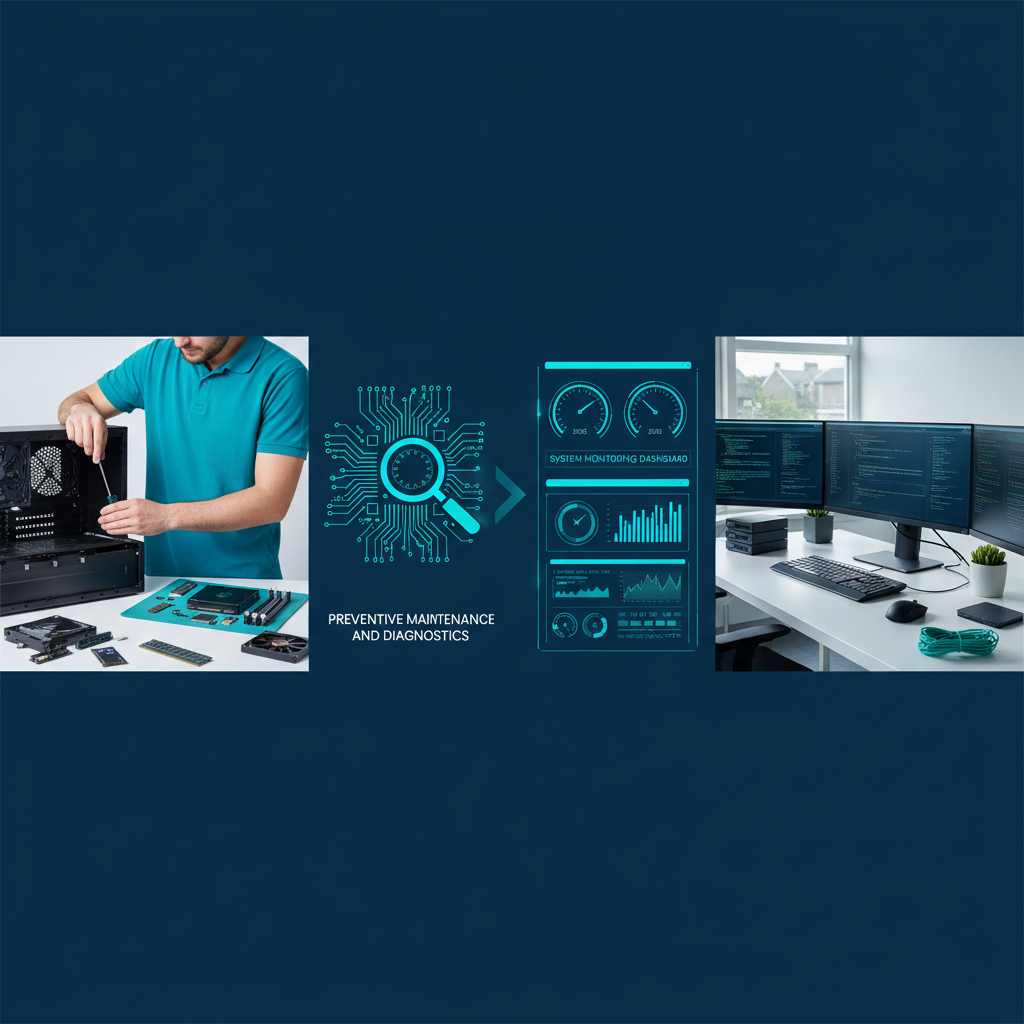 台南中小企業電腦維修指南：常見問題診斷、預防與專業維護策略，提升辦公效率！ — 技術教學｜巨峻科技