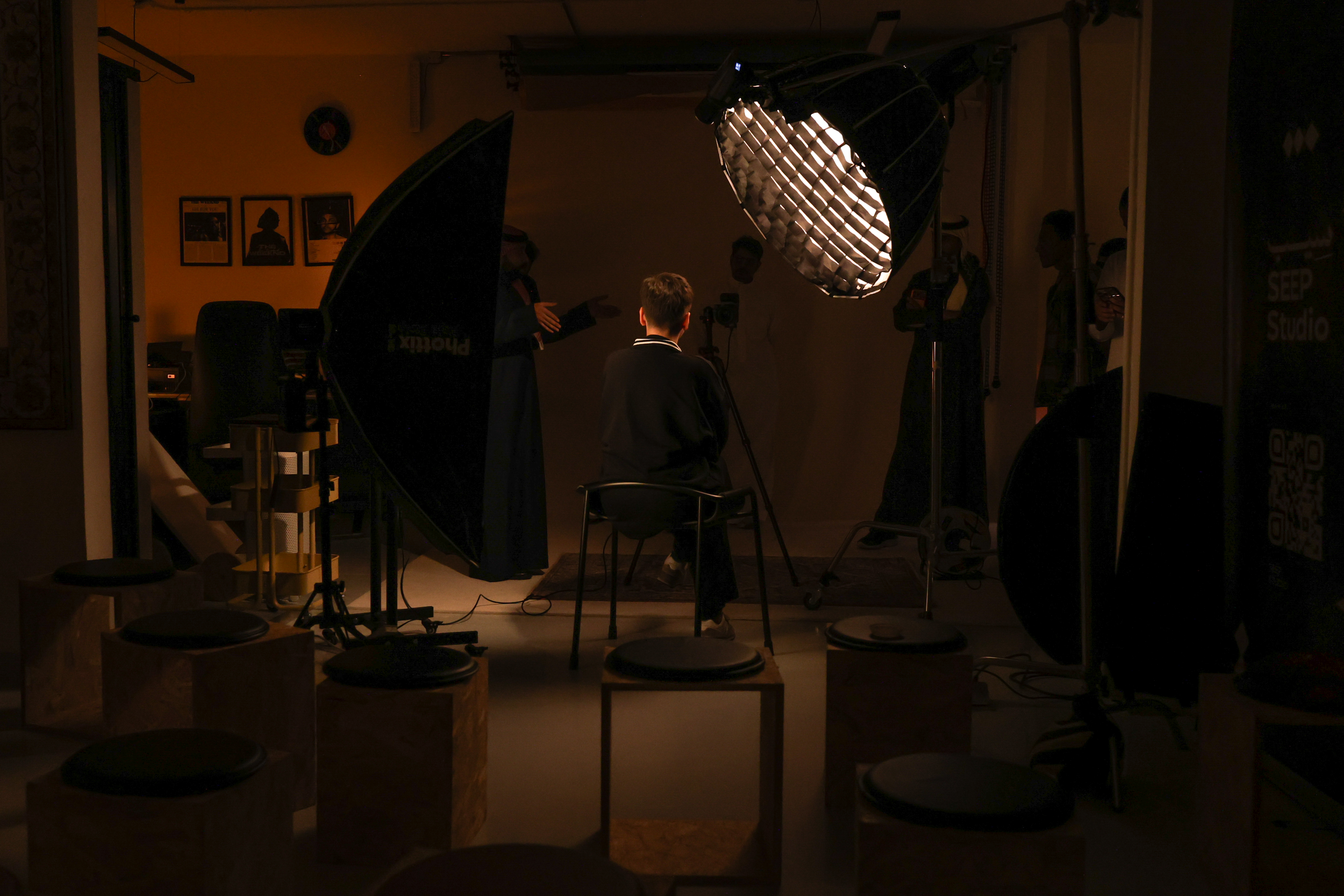 صورة من الورشة