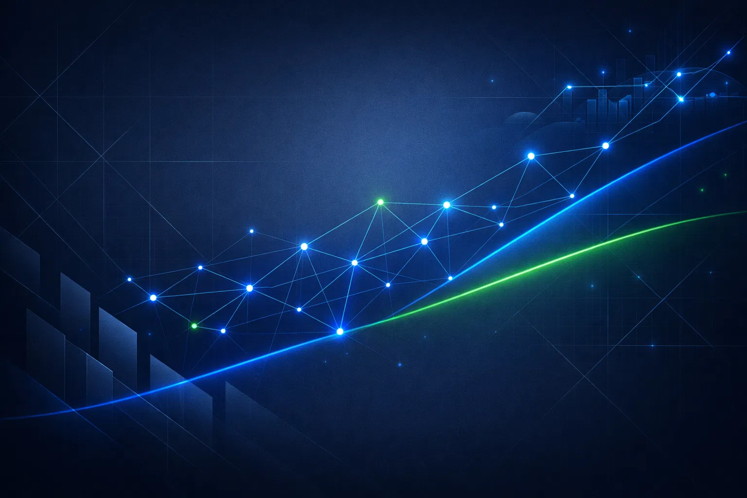 Enterprise technology infrastructure with AWS cloud connectivity and digital transformation