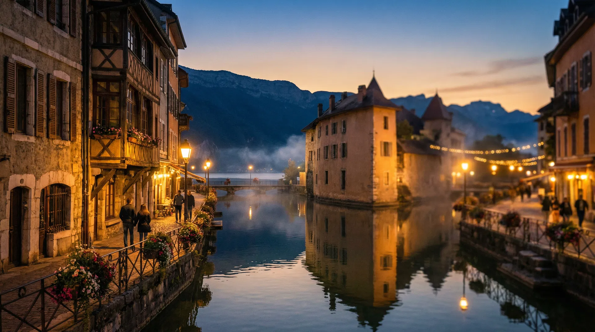 Annecy le soir