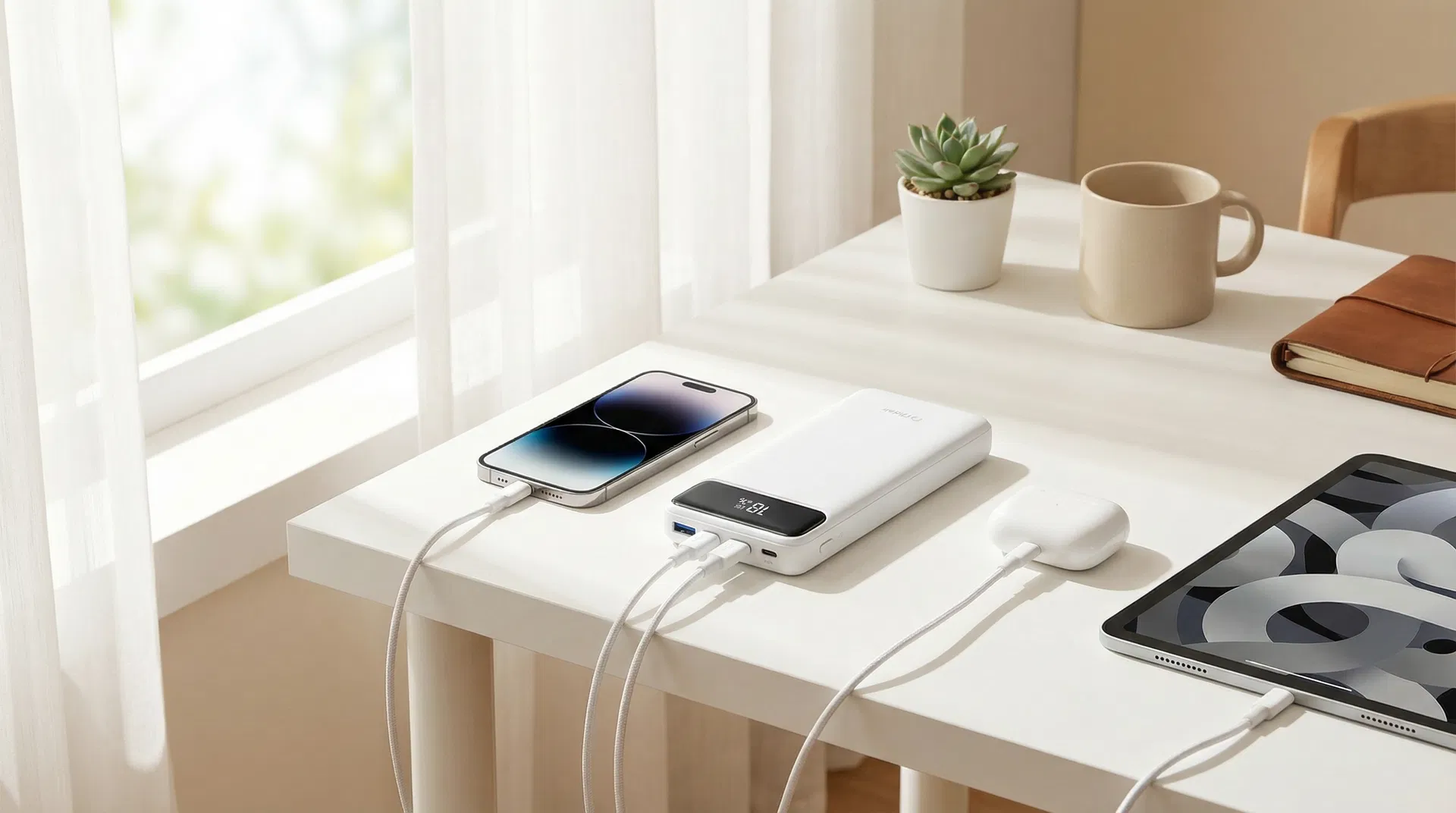 PWR Travel Pro charging multiple devices