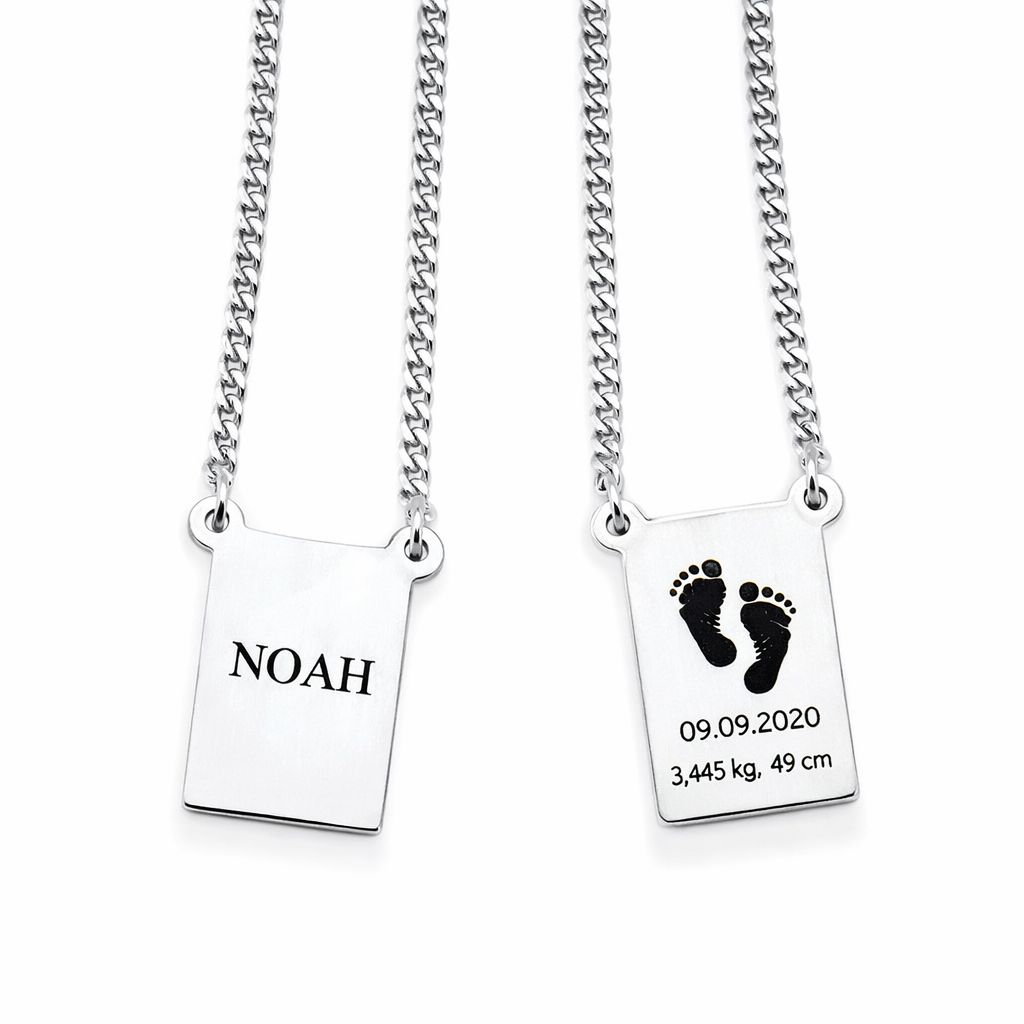 Escapulário Personalizado Prata