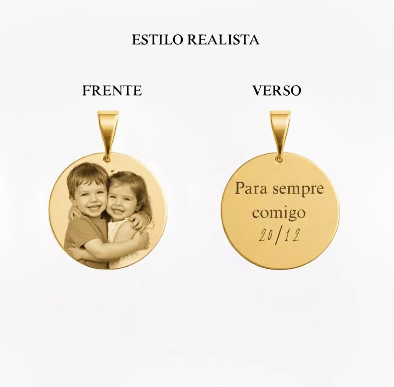 Pingente Personalizado Com Fotonome