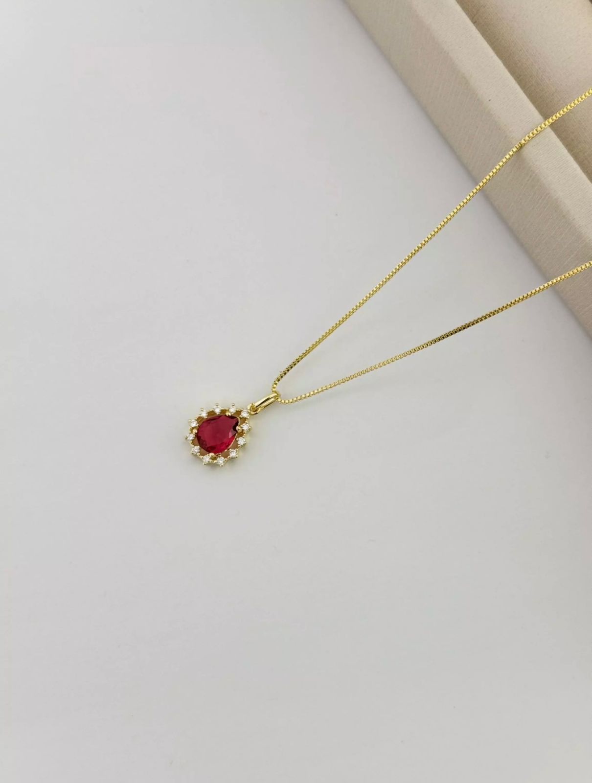 Colar Pingo Rubi