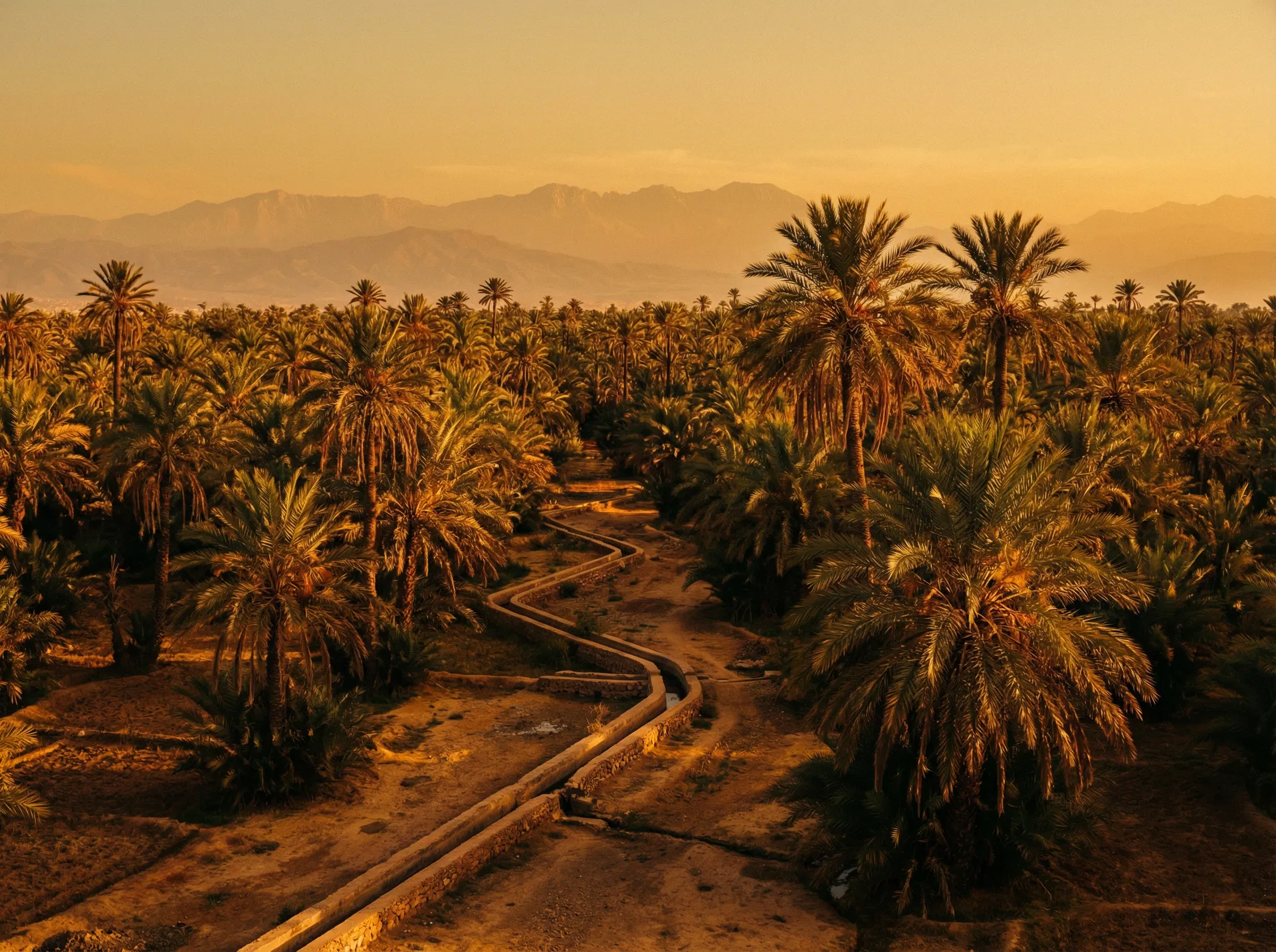 Royal Palmeraie aerial