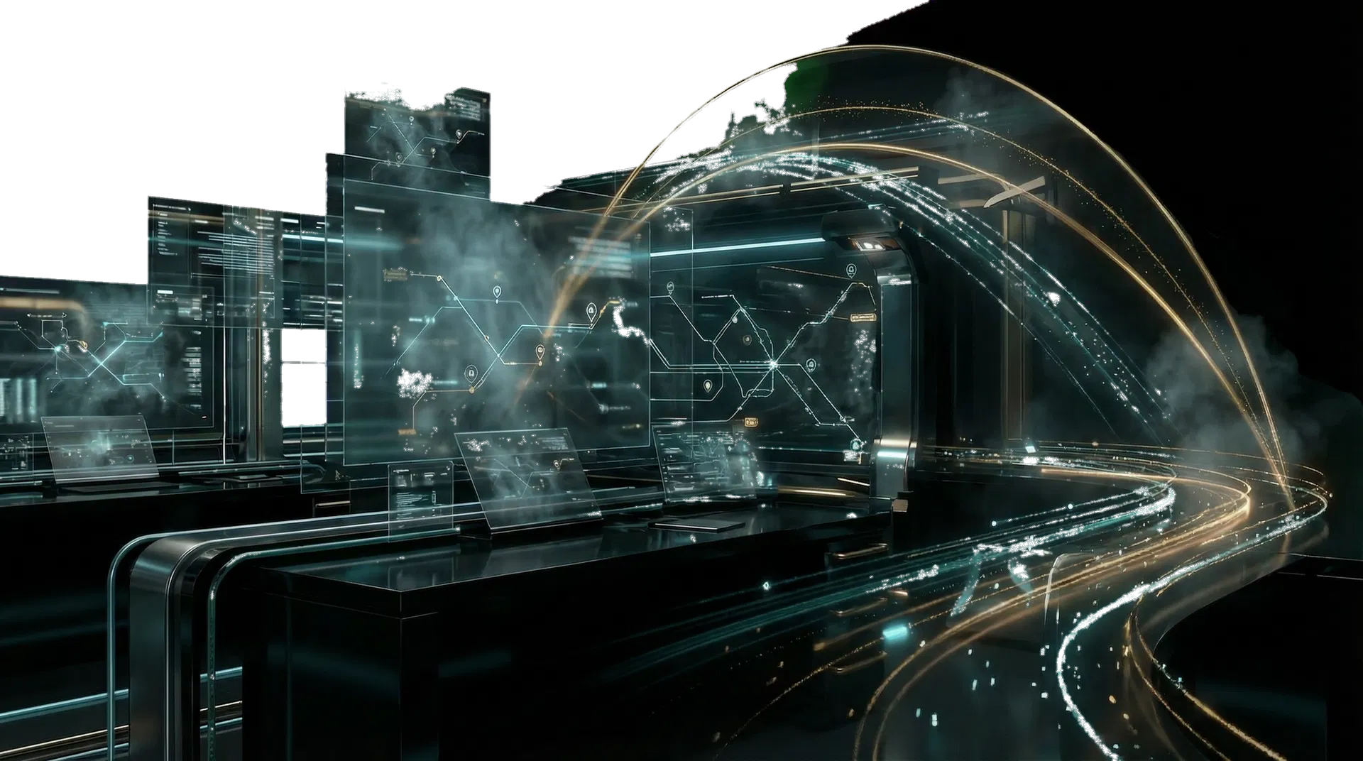Founder vision data-flow visual