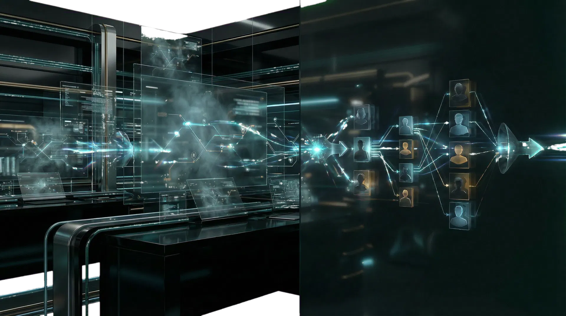 RecruitingCampaign abstract network visual