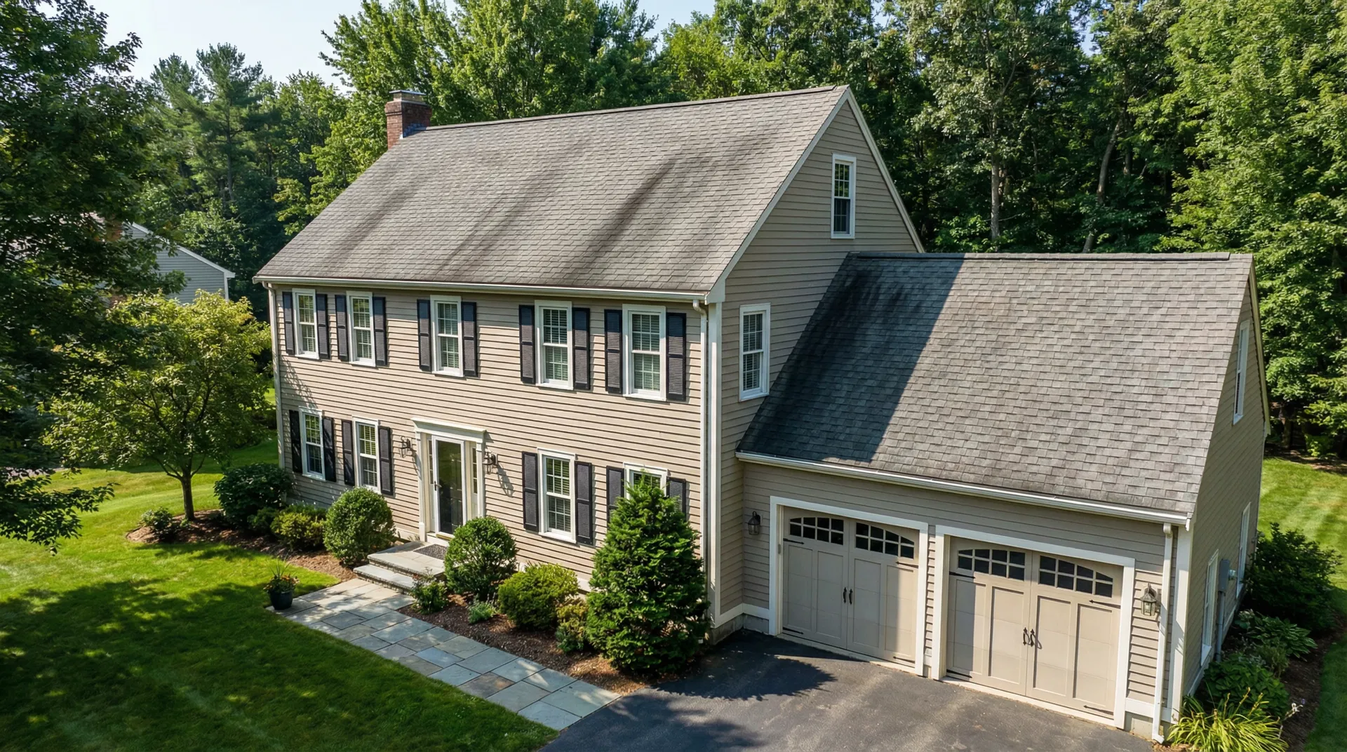 Before — Complete Roof Replacement