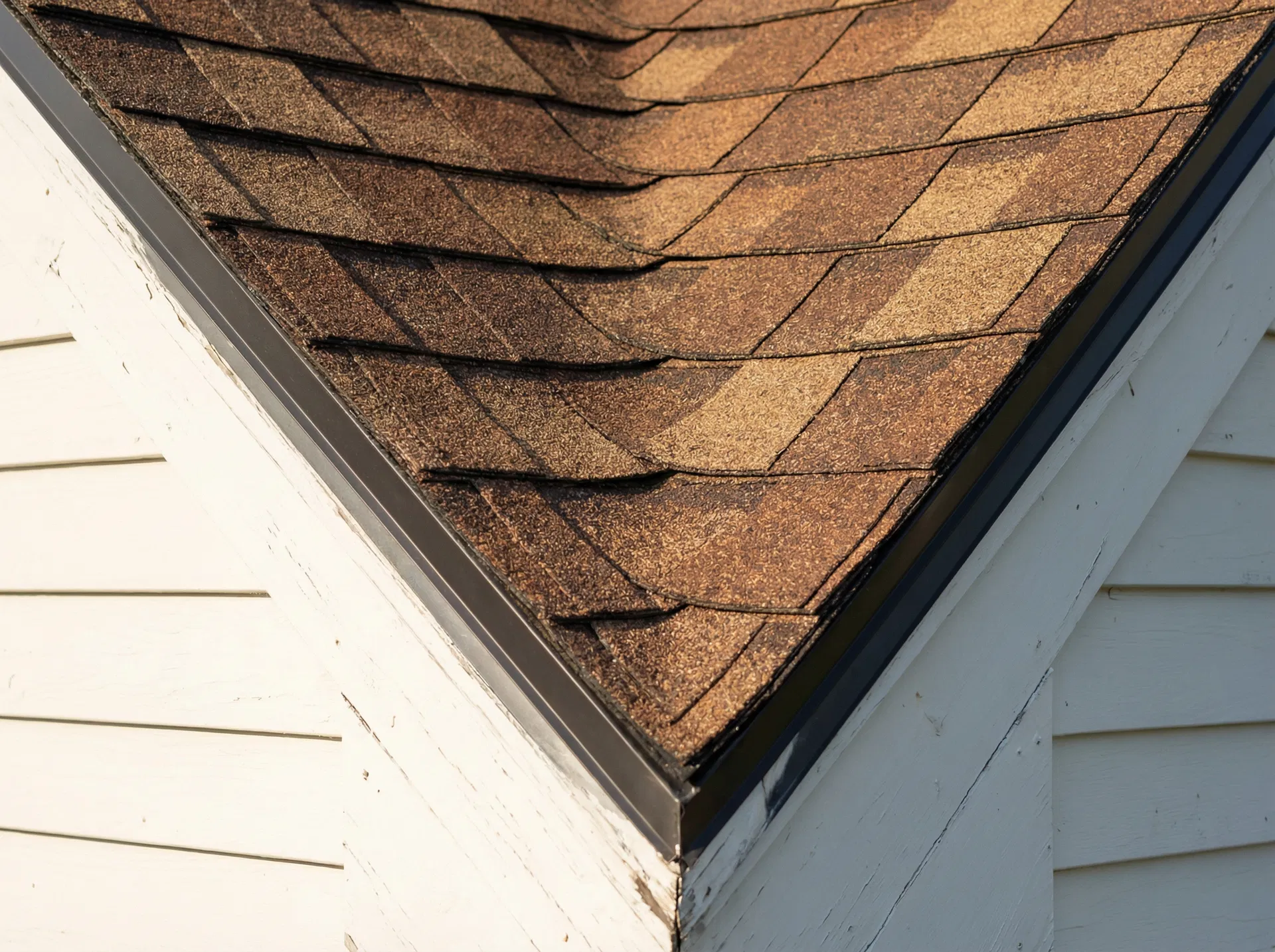 Shakewood shingle color on a New England home