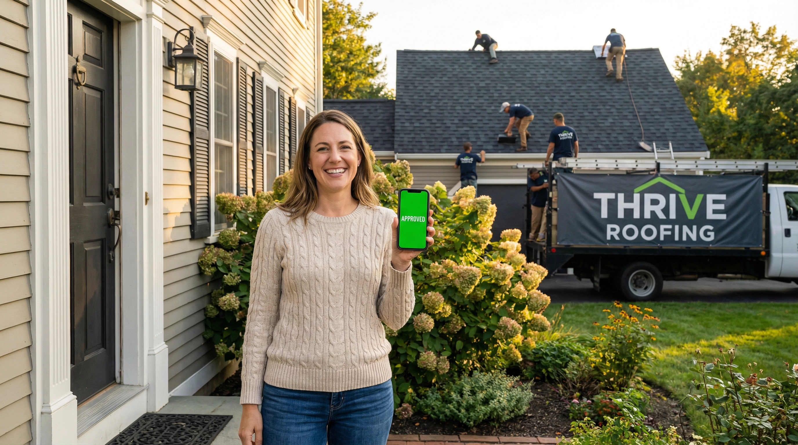 Zero down roof financing for Western MA homeowners