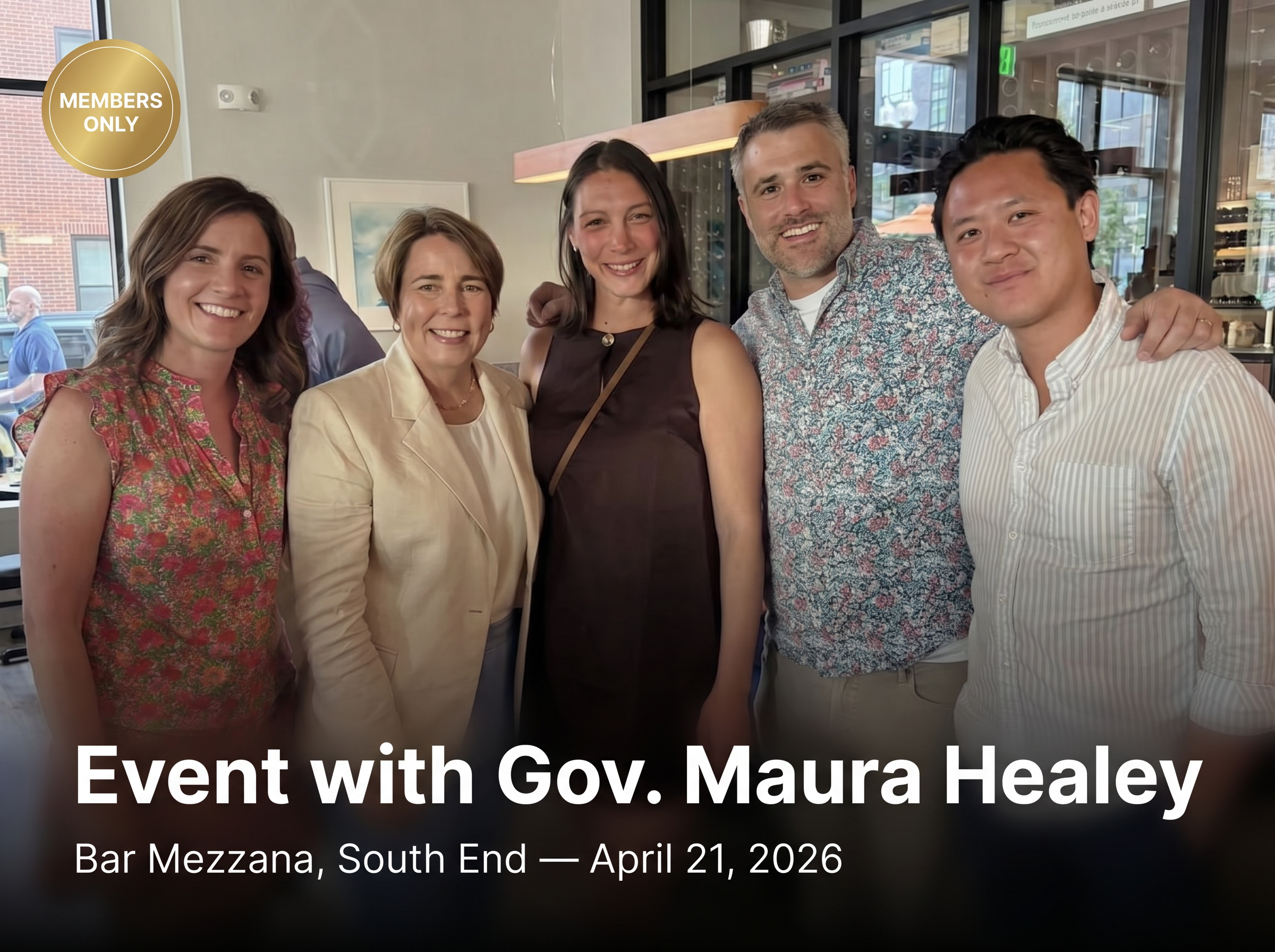 Event with Gov. Maura Healey