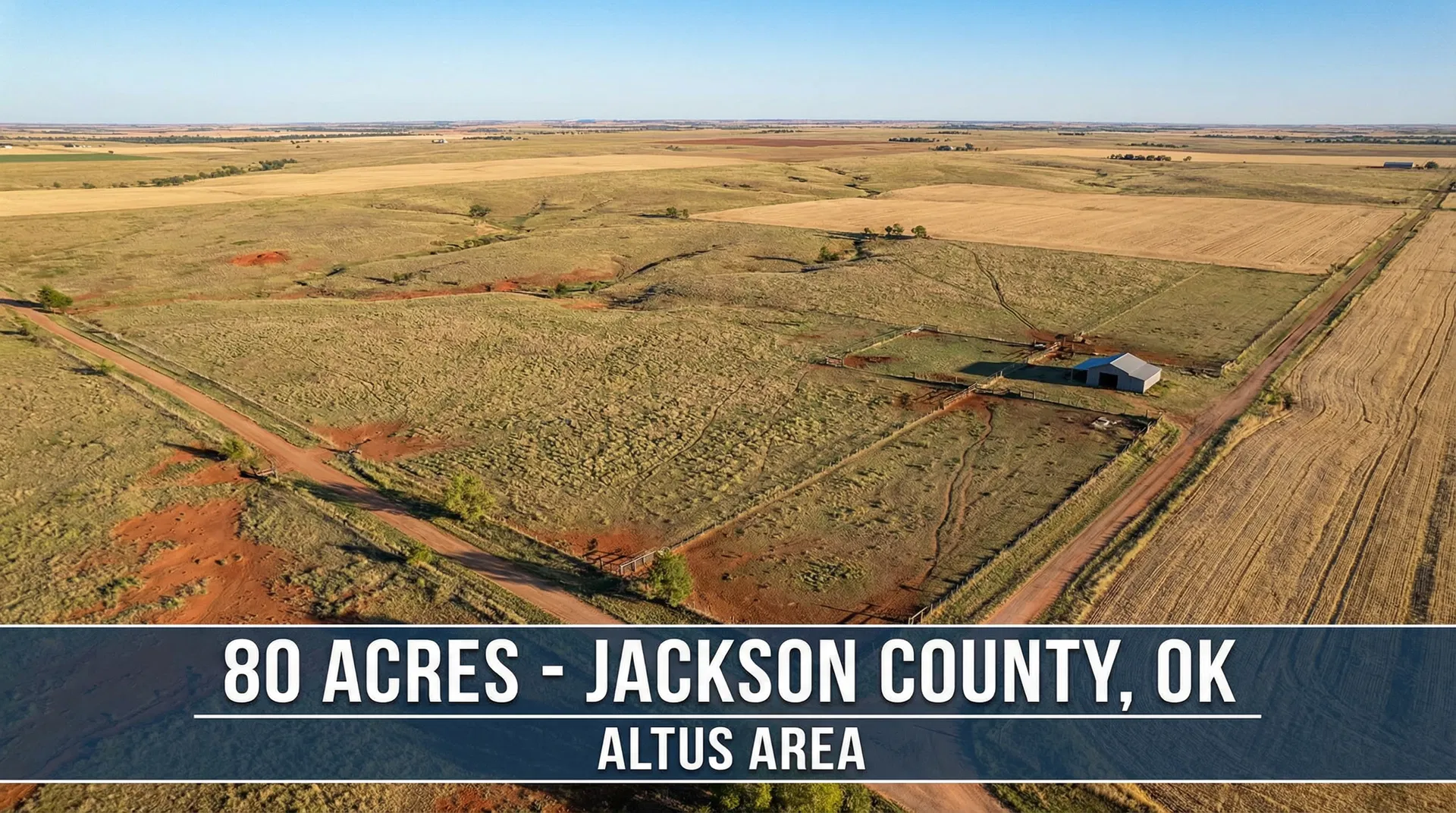 80.0 Acres – Jackson County, Oklahoma