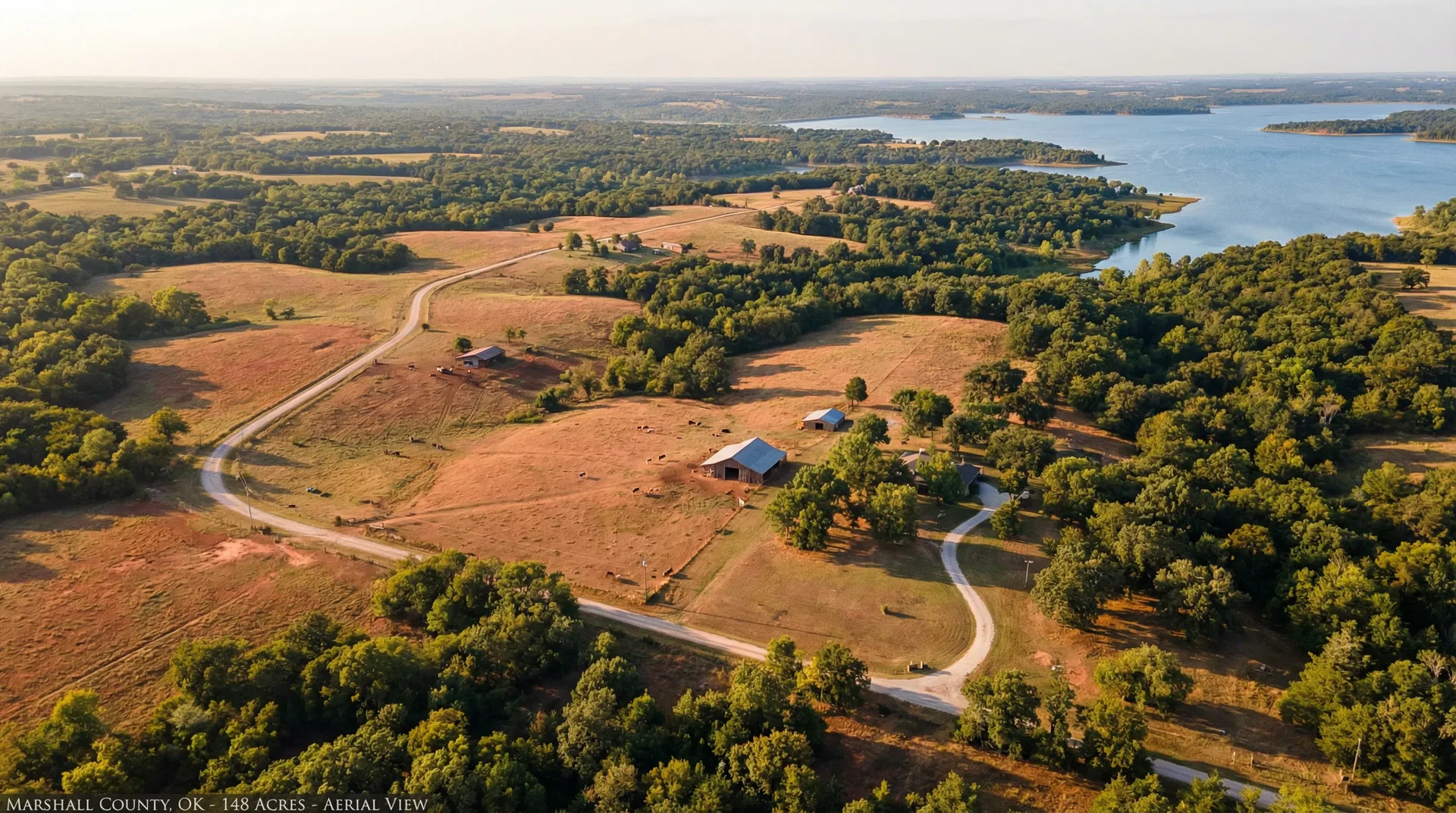 148.0 Acres – Marshall County, Oklahoma