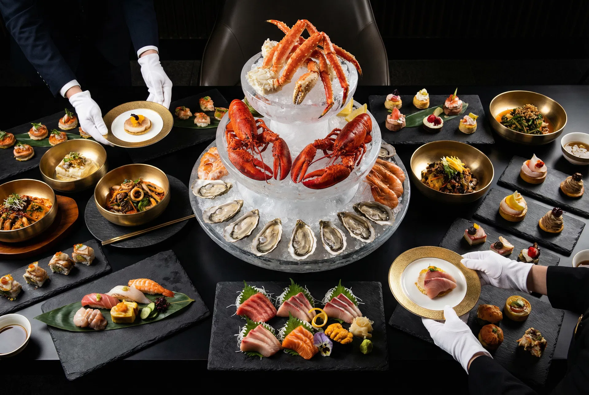 퀸즈 테이블 오마카세급 뷔페