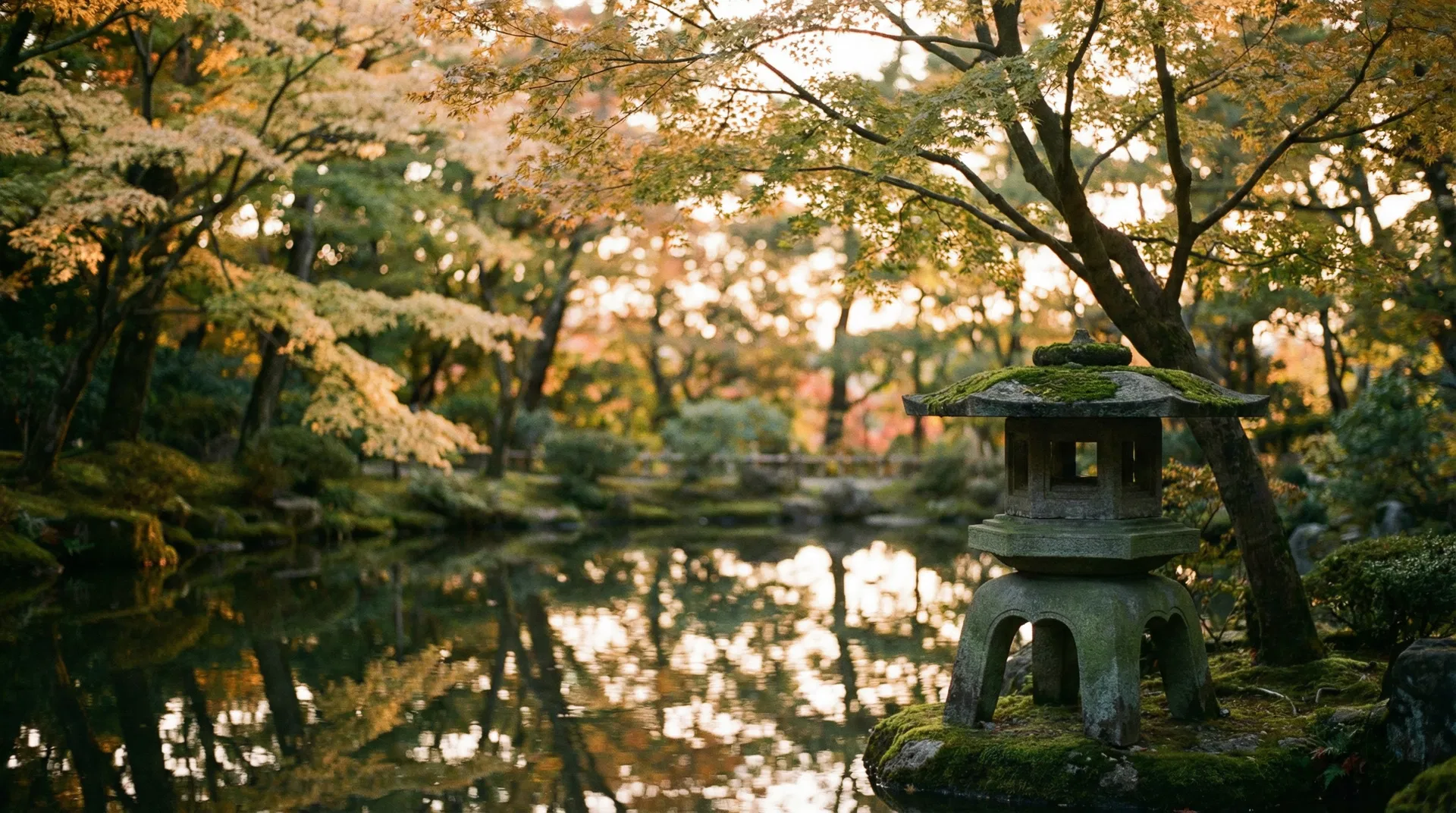 Proposal planning in Japan - scenic background