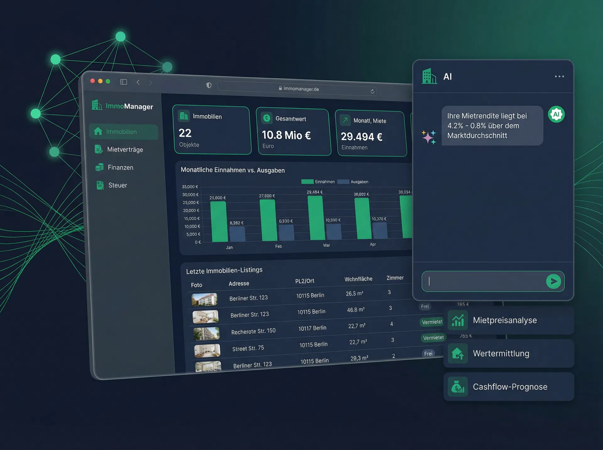 KI-Assistent für Immobilien