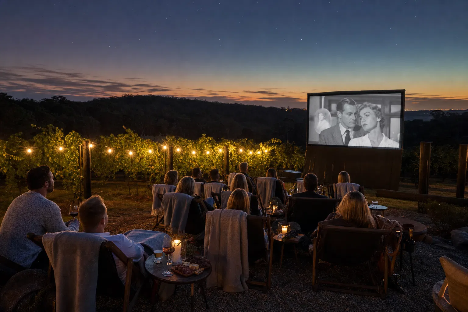 Vineyard Cinema Night