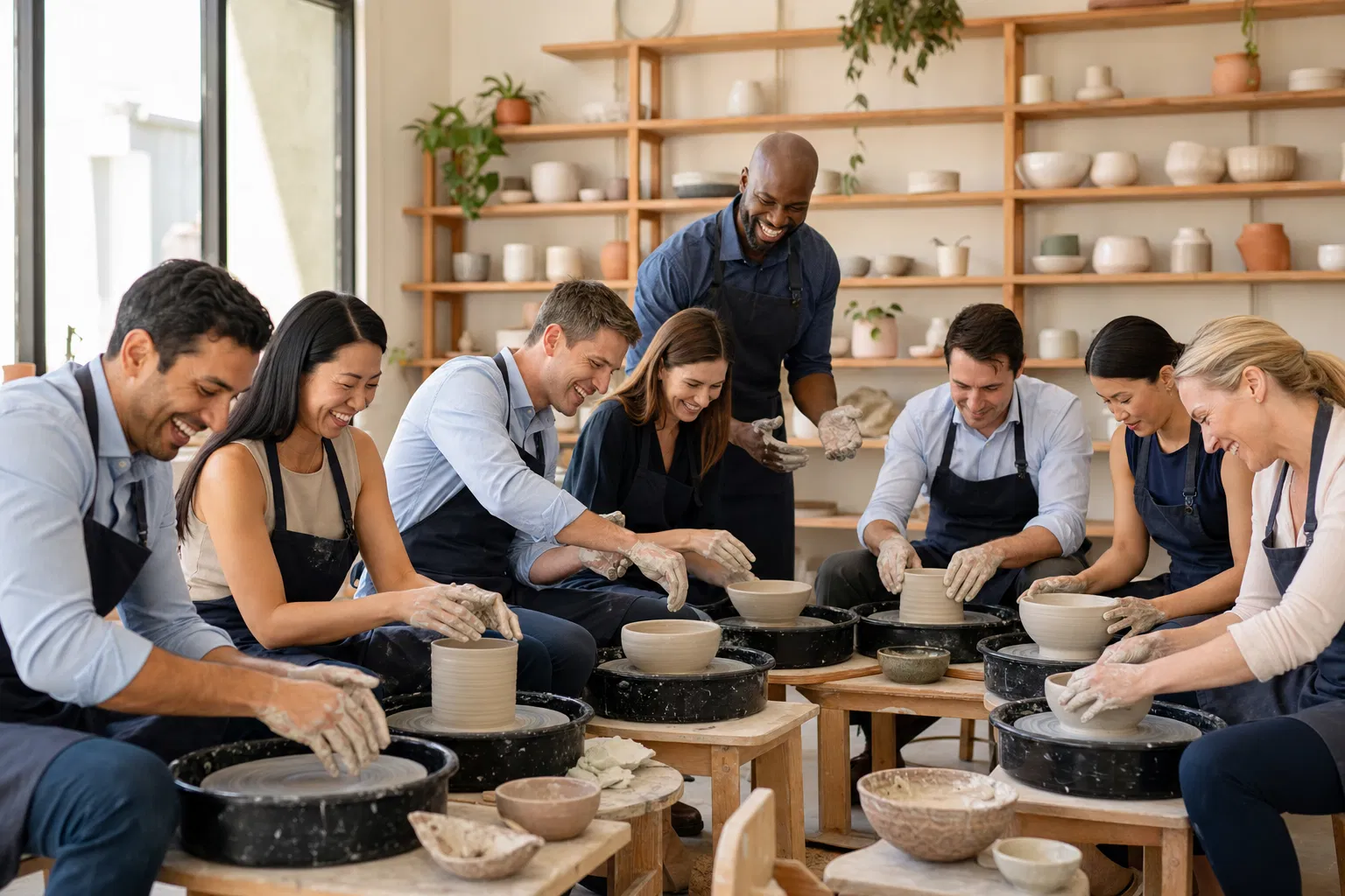Group Pottery & Ceramics