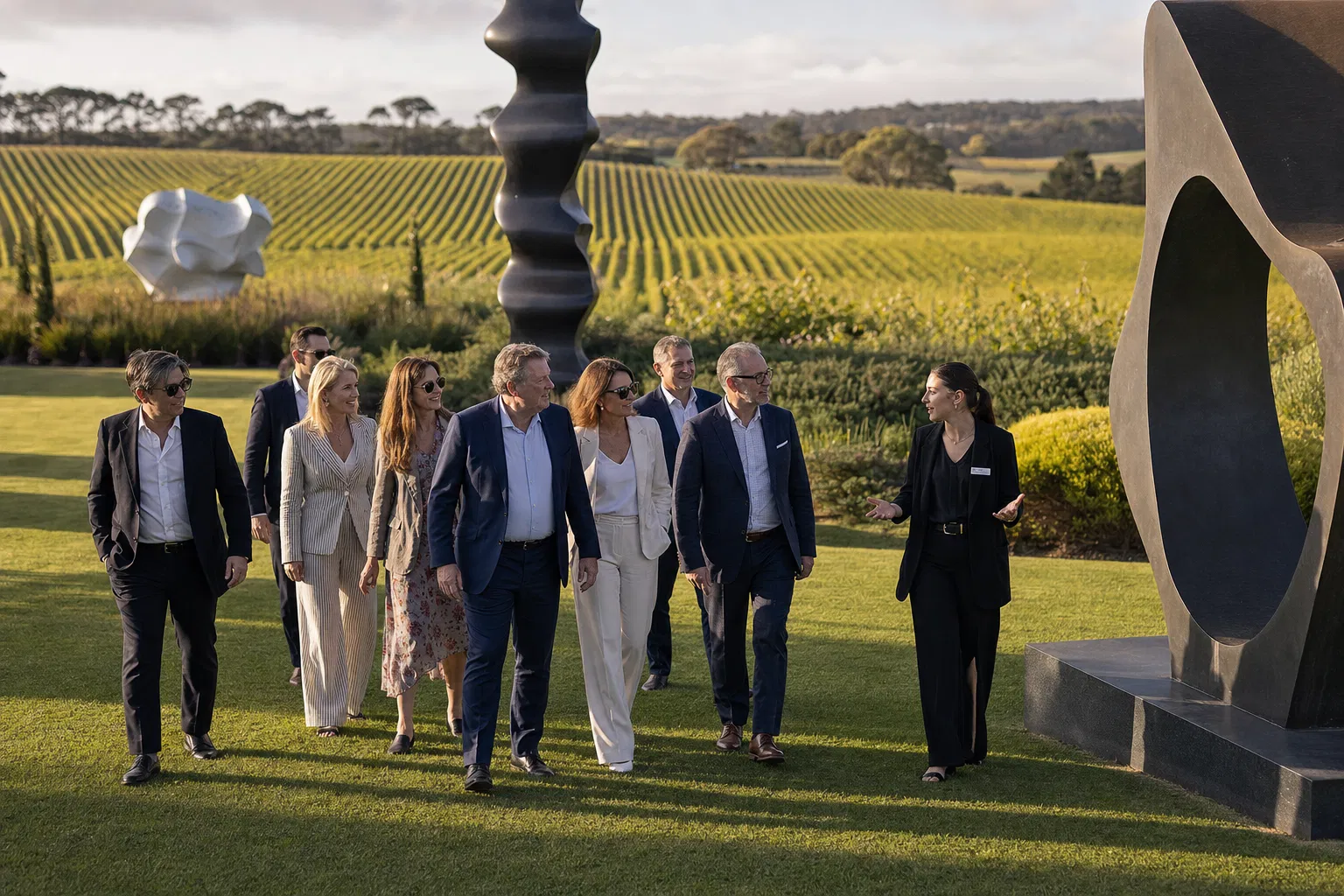 Sculpture & Vineyard Art Tour
