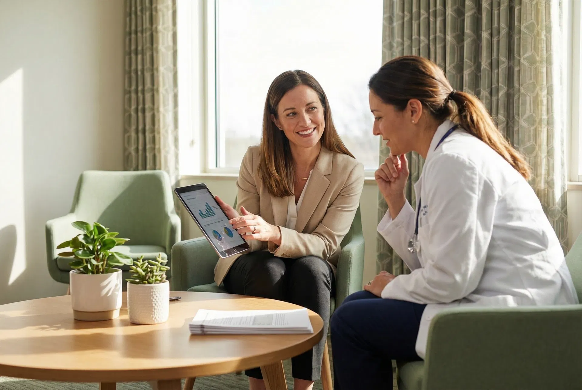 Finanzberatungsgespräch für Therapeuten und Heilberufler