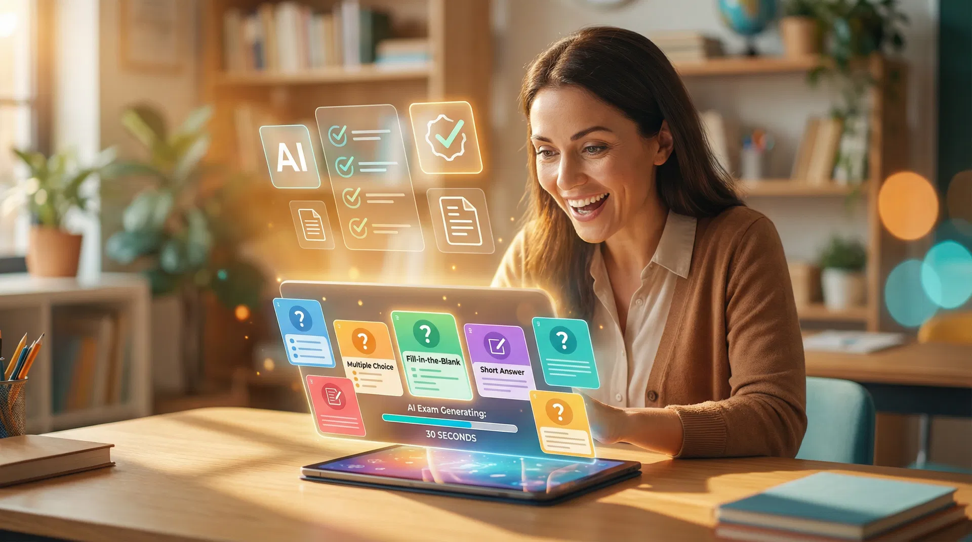 AI 出題工具實戰教學：30 秒，把課文變成一份完整考卷