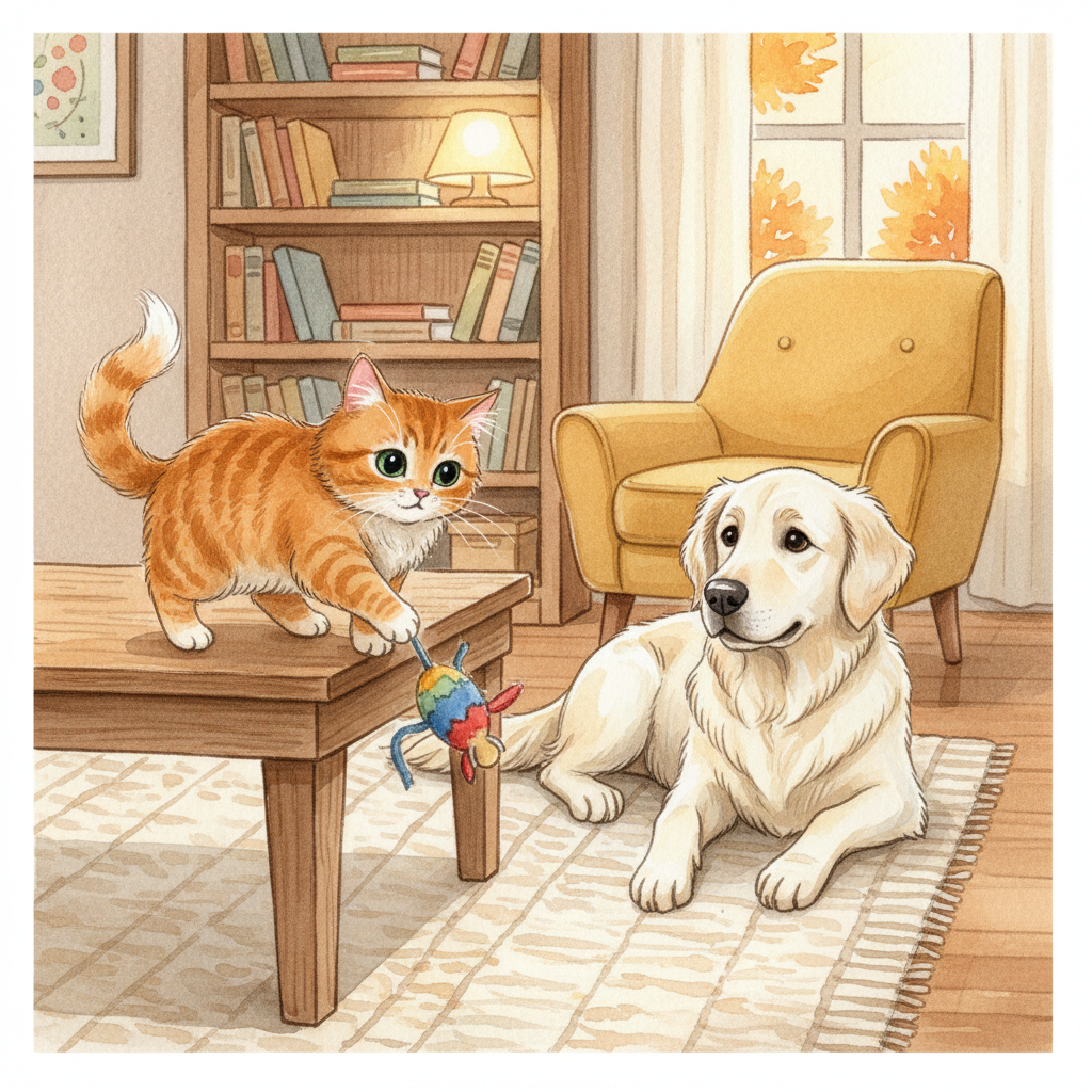 貓咪推東西下桌？揭秘背後原因！