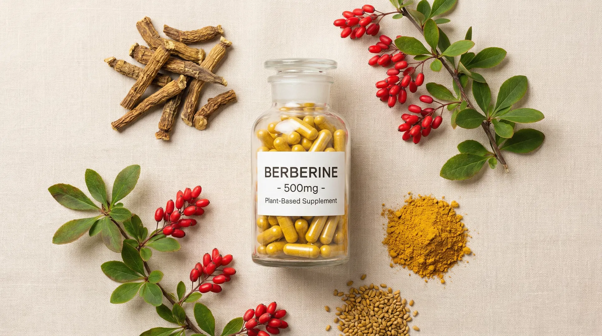 小檗鹼是什麼？從血糖、血脂到腸道健康的全面代謝支持指南