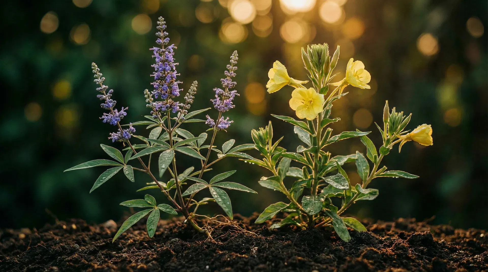 聖潔莓與月見草:熟齡女性的天然平衡指南 封面圖片