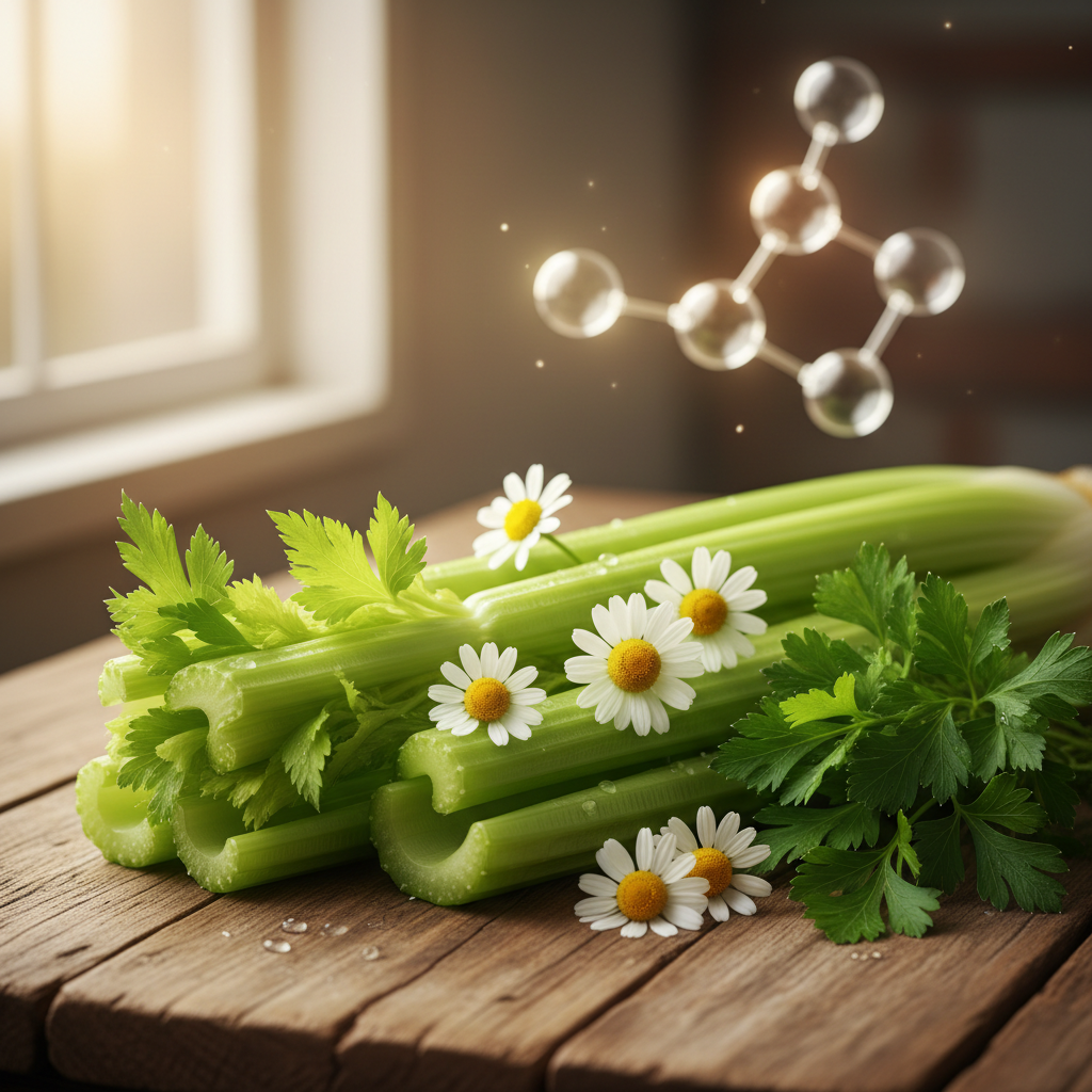 芹菜素（Apigenin）是什麼？從洋甘菊到神經保護研究的黃酮類成分 封面