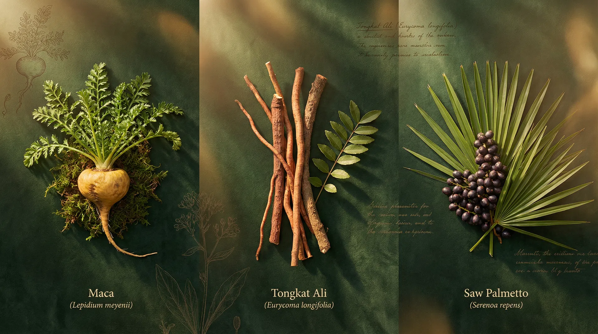 男性日常保養常見哪些草本？