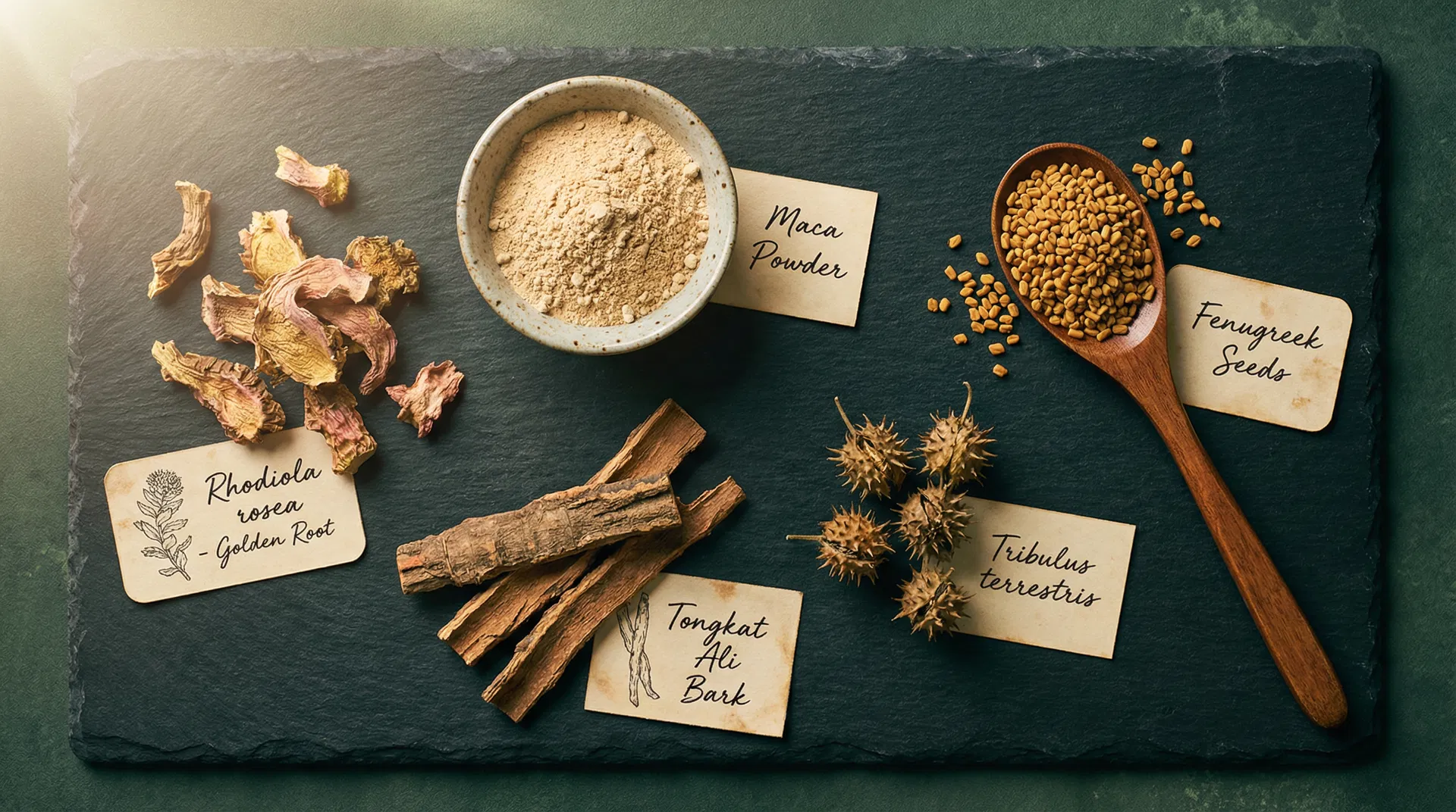 男性活力保養必讀：5 種常見草本成分的科學研究整理