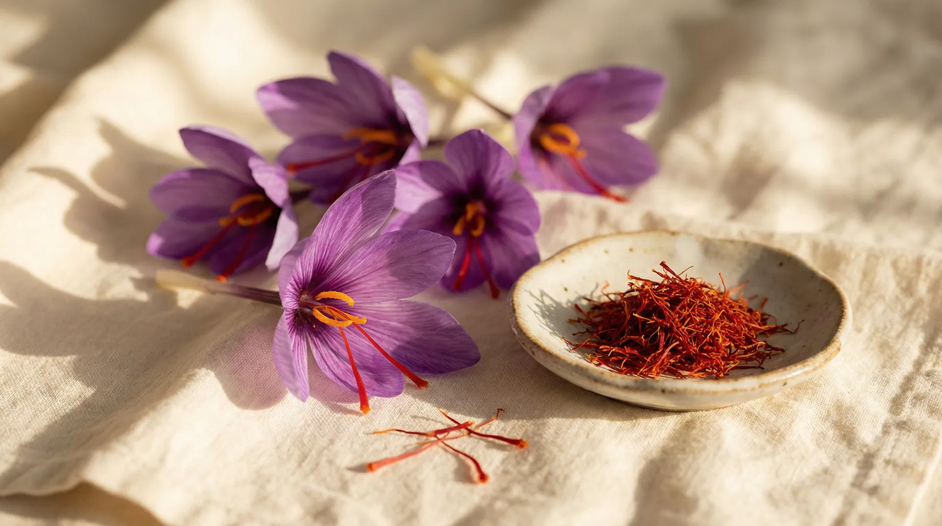 番紅花是什麼?從情緒支持到經前調理,現代科學怎麼看這朵珍貴花卉 封面圖片