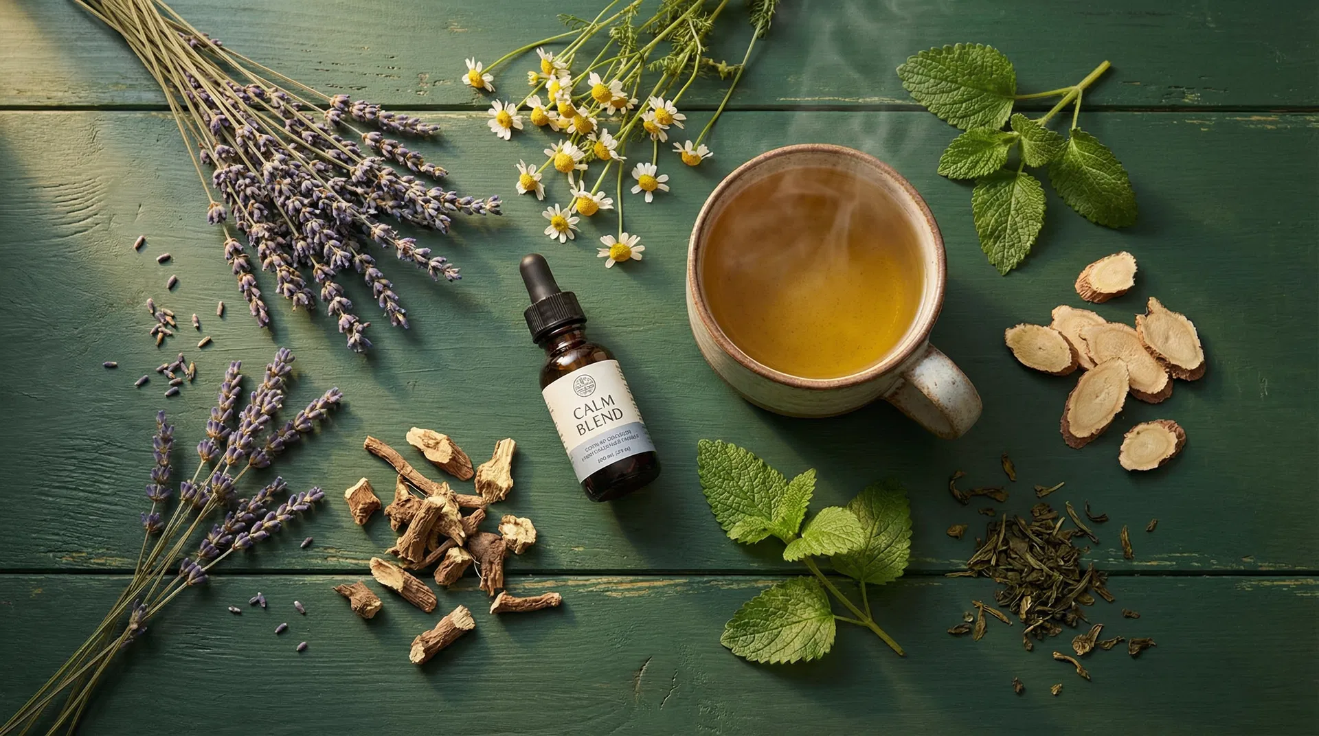 壓力與睡眠支持草本完整指南：從科學角度認識 6 種熱門草本與正確使用觀念 封面