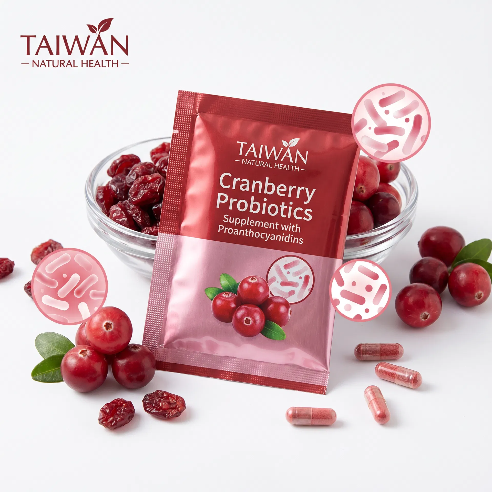 天然保健所 蔓越莓益生菌 前花青素54.14mg (30顆/袋)