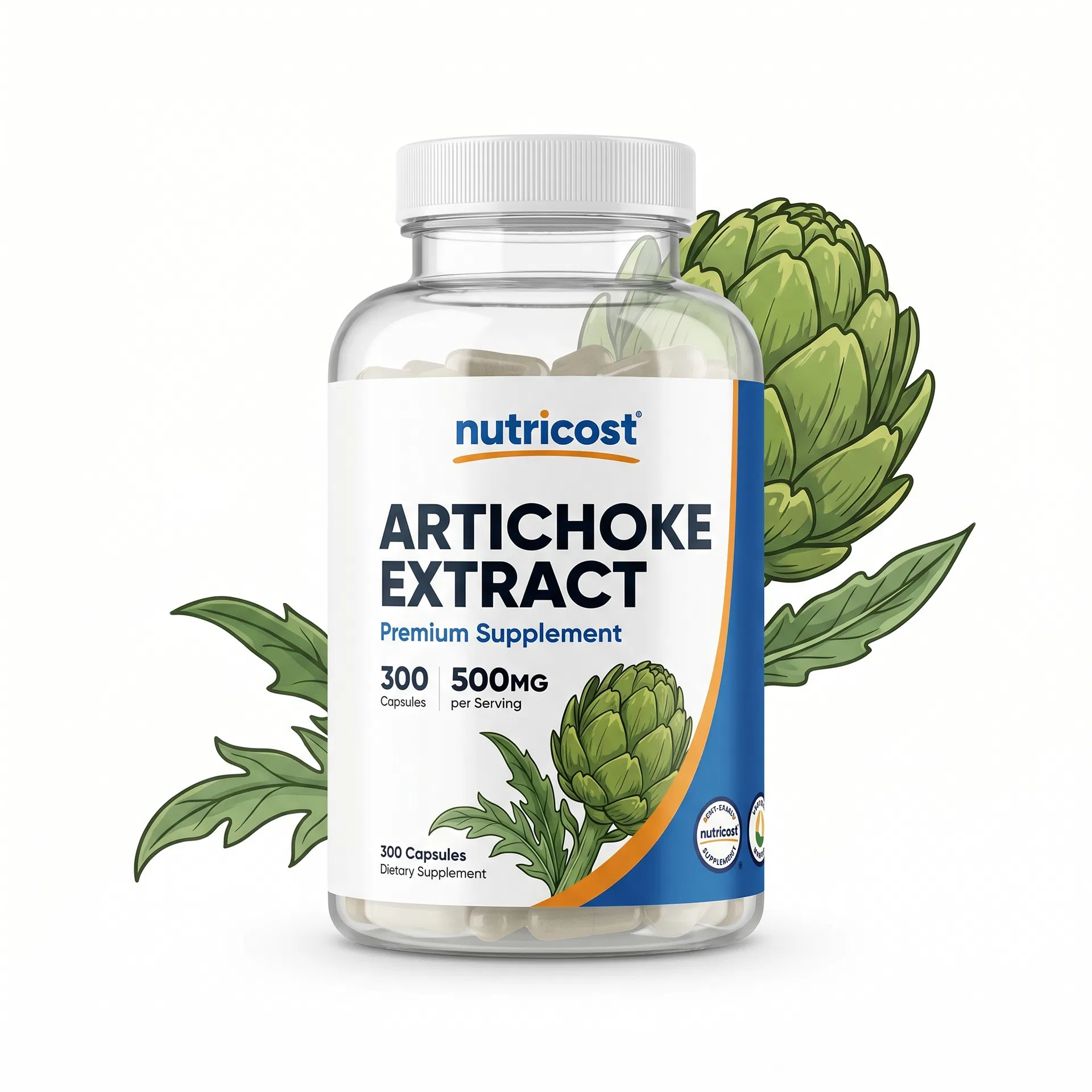 Nutricost 朝鮮薊萃取 600mg 240粒膠囊 產品圖片