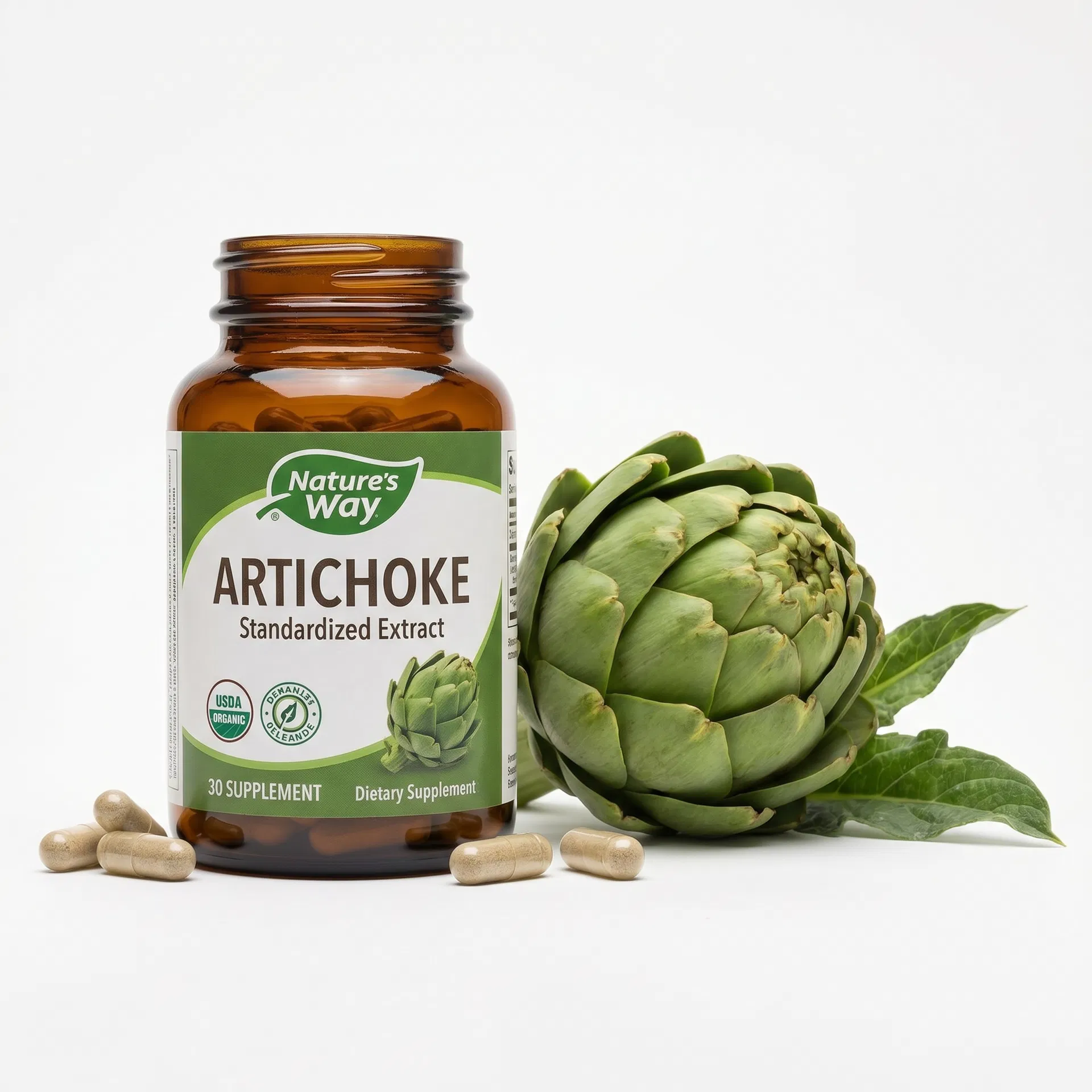 Nature's Way 朝鮮薊標準化萃取 60粒素食膠囊 產品圖片