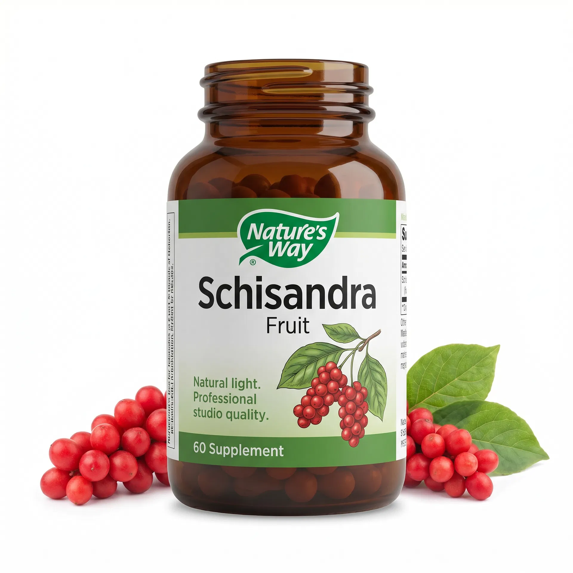 Nature's Way 五味子果實 580mg 100 粒素食膠囊