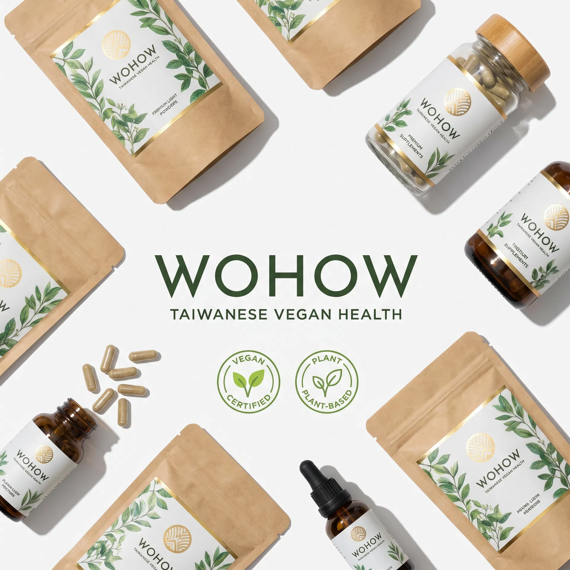 WOHOW 伍澔生醫 純素保健食品