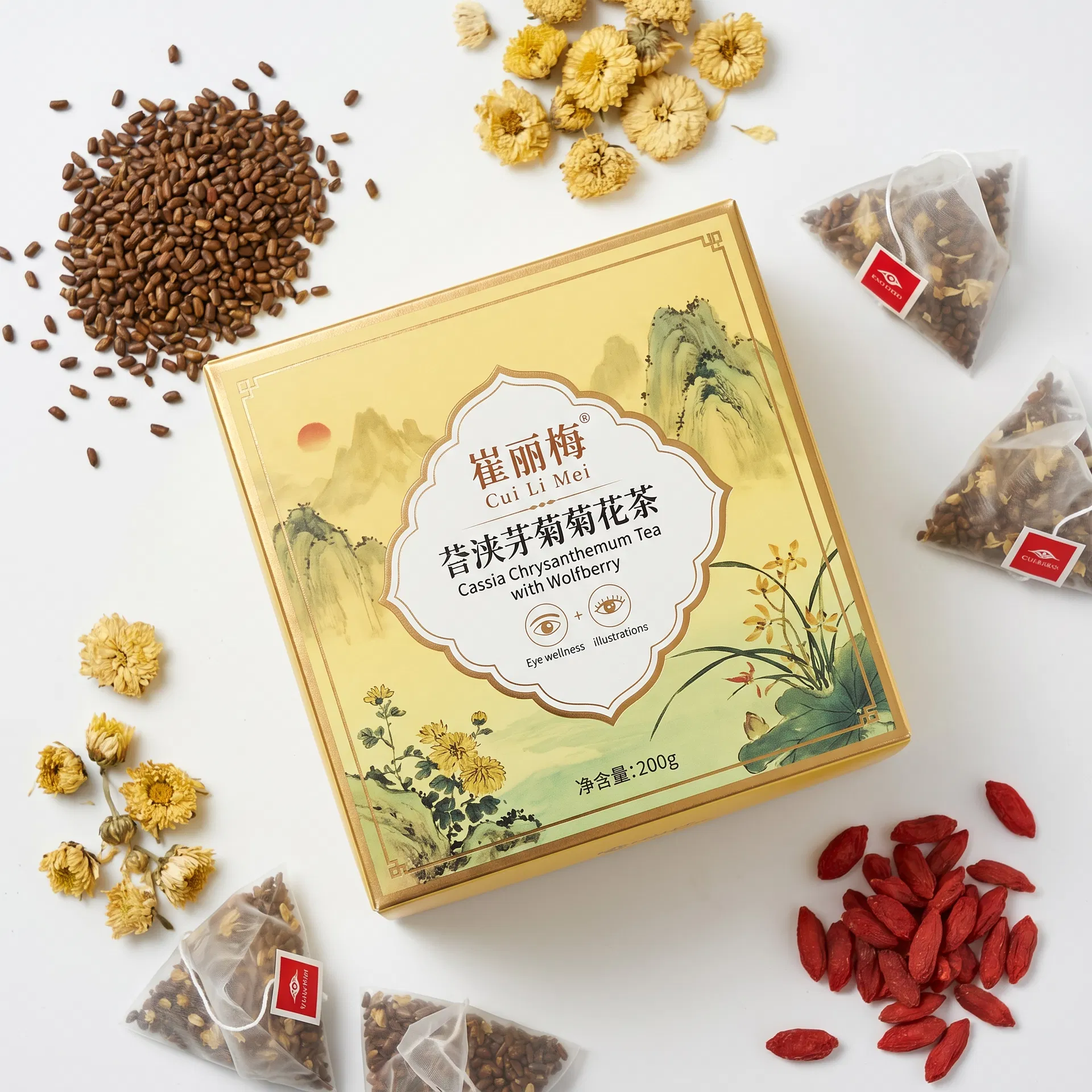 崔立美 決明子菊花茶（菊花枸杞決明子） 產品圖片